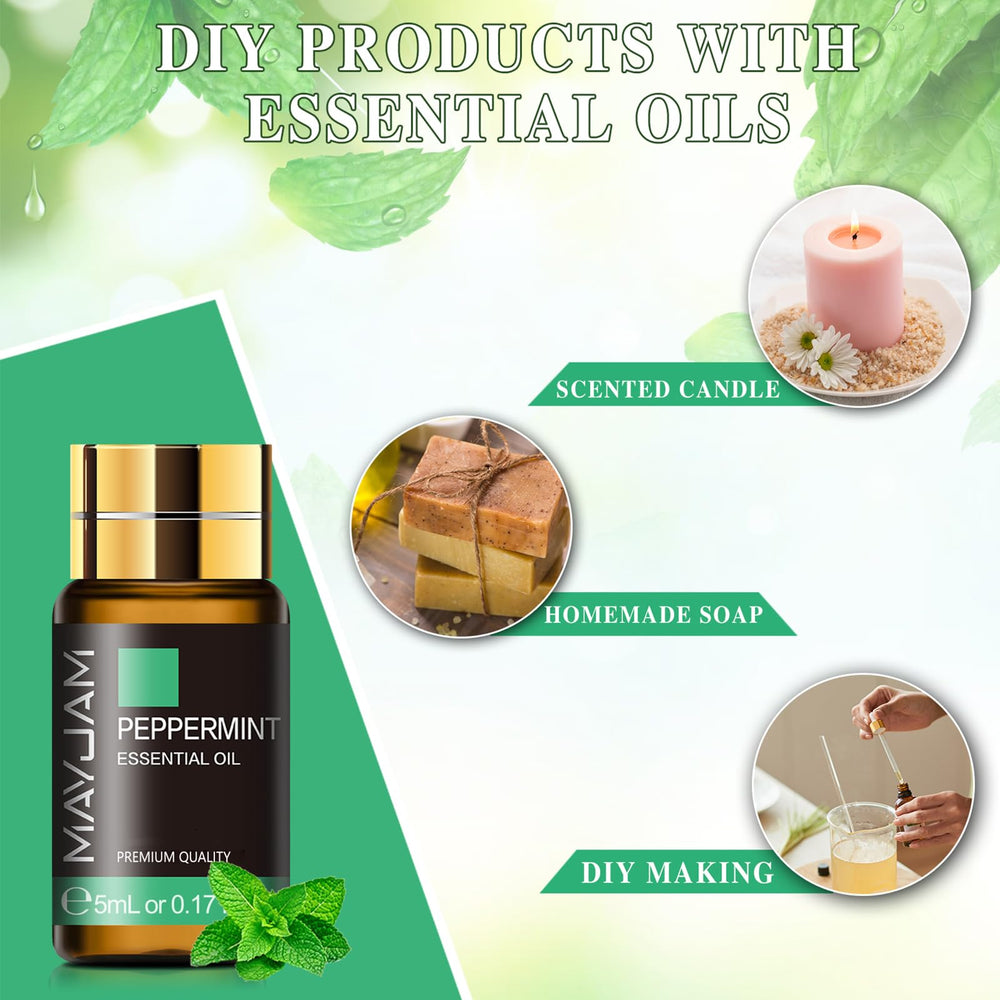 Vanilla essential oil bottle from MAYJAM 35x5ML set