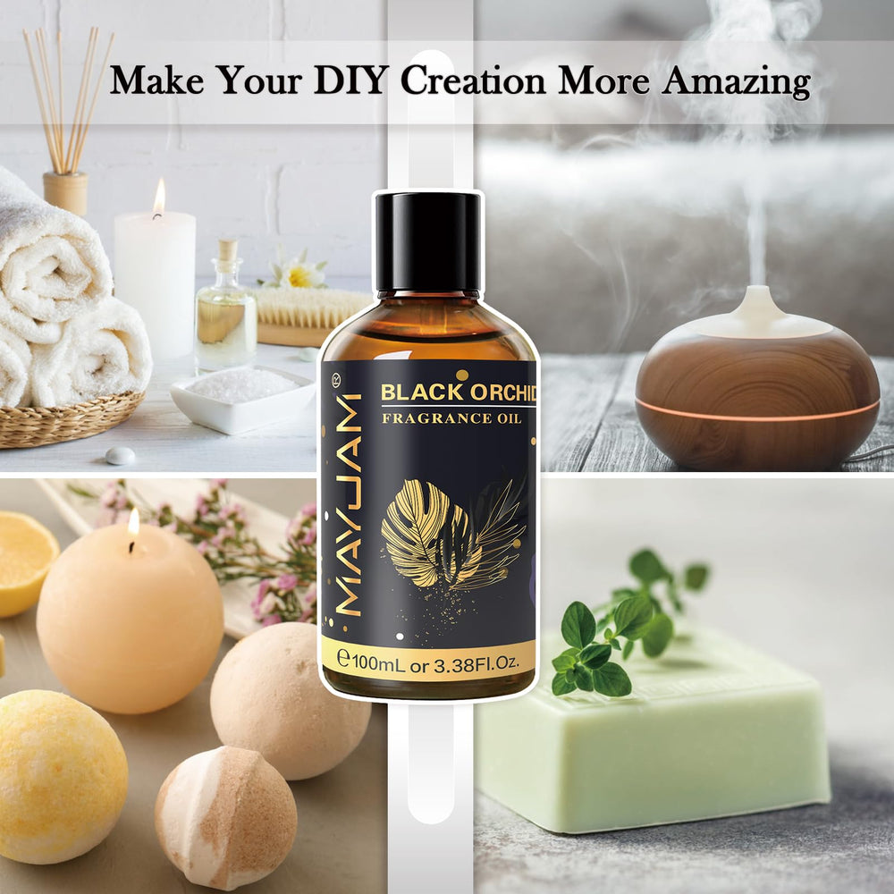 Fragrance notes are fruity and floral for Black Orchid