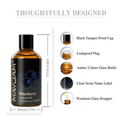 DIY project idea: blueberry fragrance oil usage