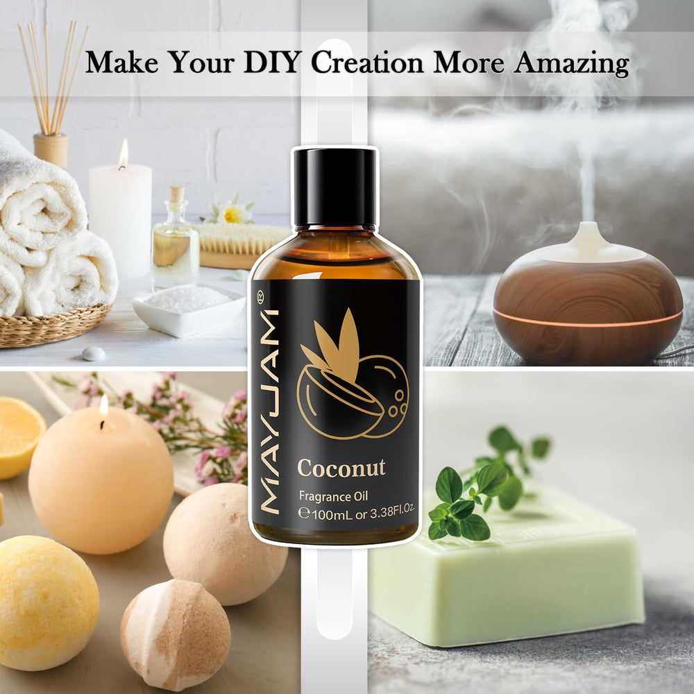 Premium glass dropper for MAYJAM coconut fragrance oil