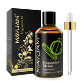 MAYJAM cucumber melon fragrance oil in a 100ml amber bottle