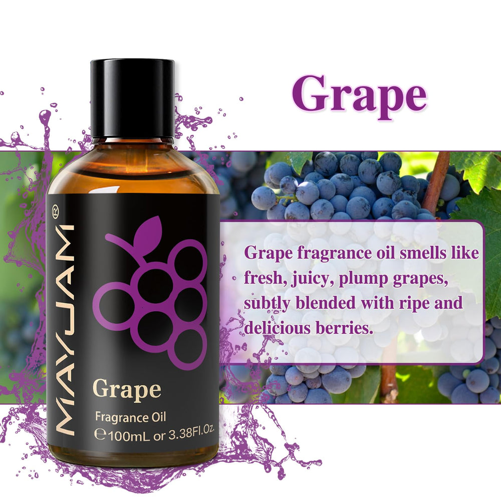 Diffuser filled with MAYJAM Grape fragrance oil aroma