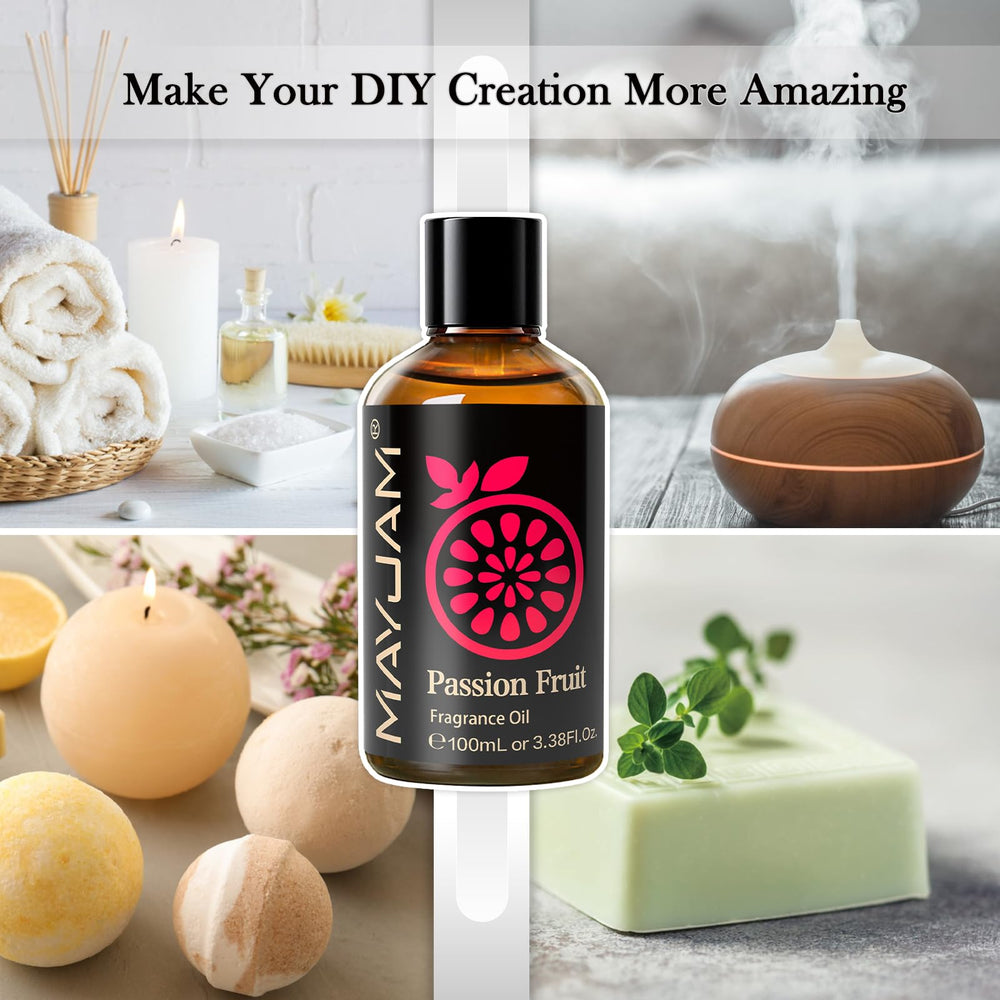 MAYJAM Passion Fruit fragrance oil used for candle making