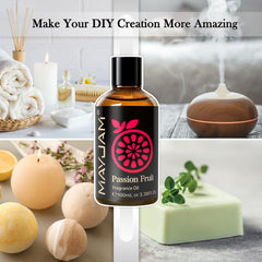 MAYJAM Passion Fruit fragrance oil used for candle making