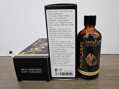 Close-up of MAYJAM Fresh Linen fragrance oil scent