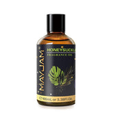 MAYJAM Honeysuckle Fragrance Oil in a 100ml amber glass bottle