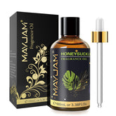 MayJAM Honeysuckle Fragrance Oil in 100ml amber glass bottle with glass dropper