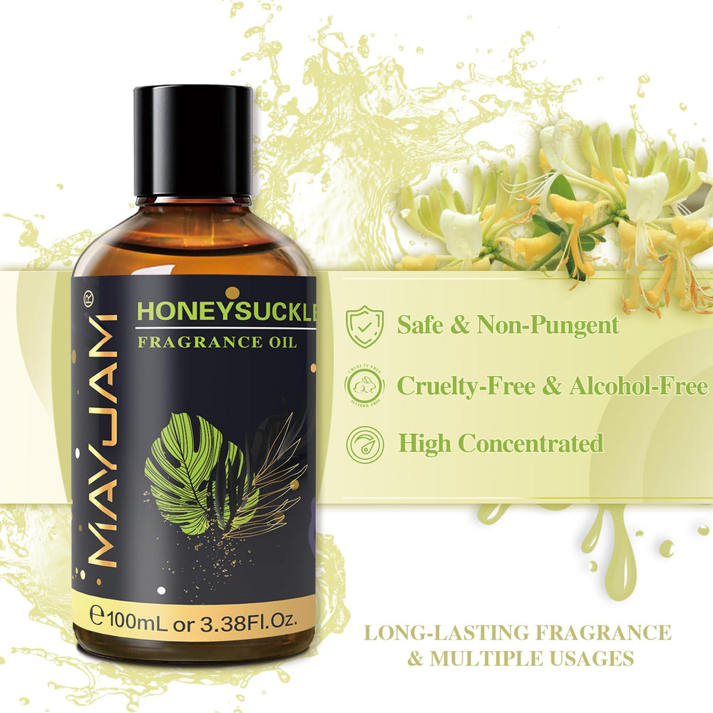 MayJAM Honeysuckle Fragrance Oil being used in a diffuser