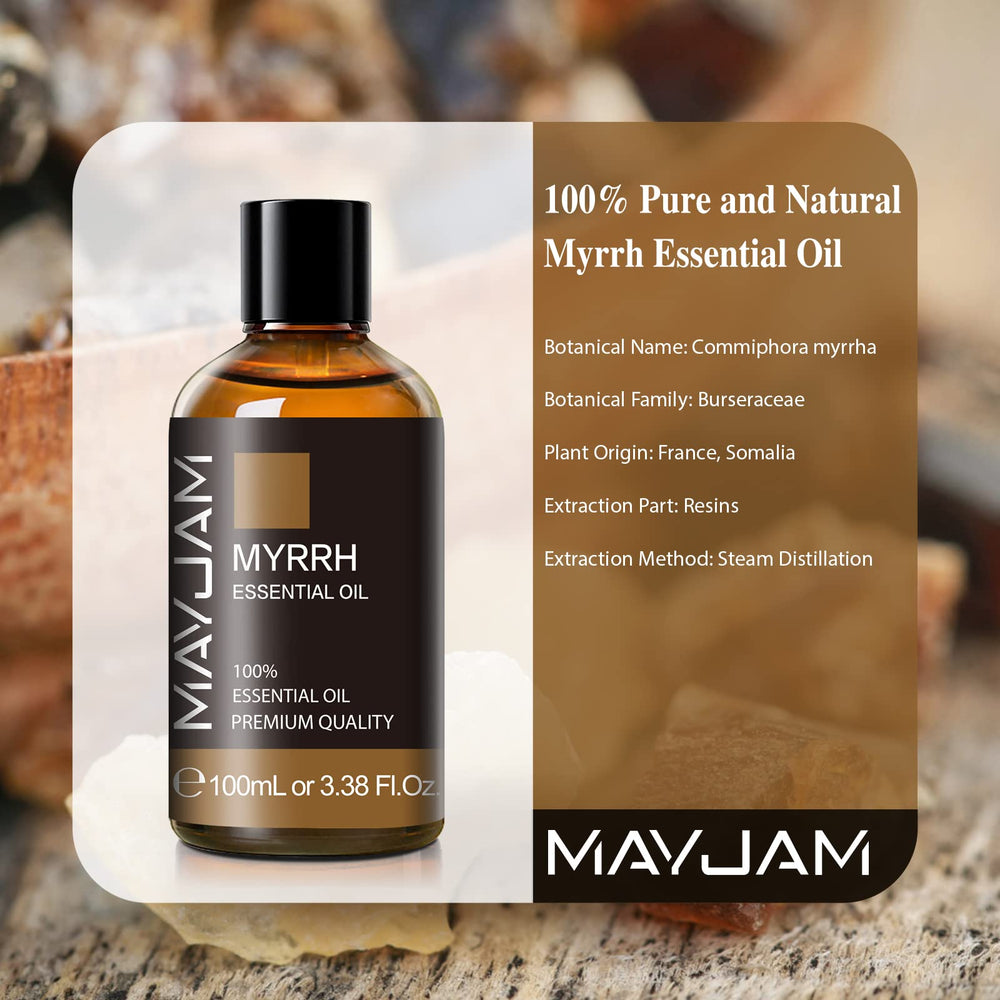 Myrrh essential oil for candle making