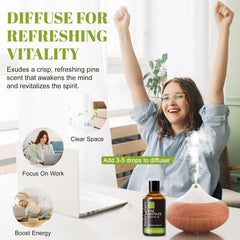 Pine Needles Essential Oil for skincare application