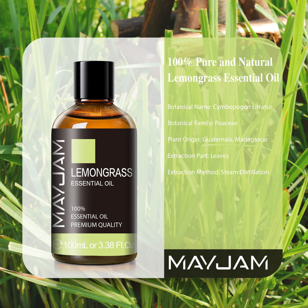 MAYJAM premium essential oils glass dropper