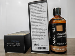 Aromatherapy diffuser emitting sandalwood scent