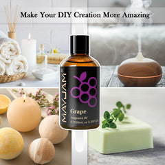 MAYJAM Grape fragrance oil used in soap making