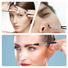 MAYKI Eyebrow Scissors help trim brows safely and precisely.