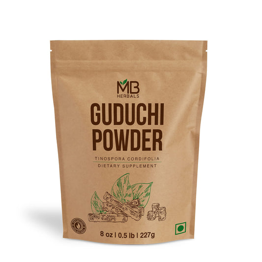 MB Herbals Guduchi Powder 227g container