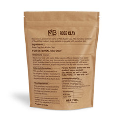 MB Herbals pink kaolin clay face pack image highlighting mild exfoliation and oil control.