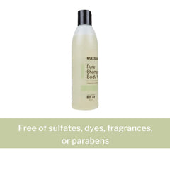 Hands lather with McKesson Pure for gentle daily cleansing.