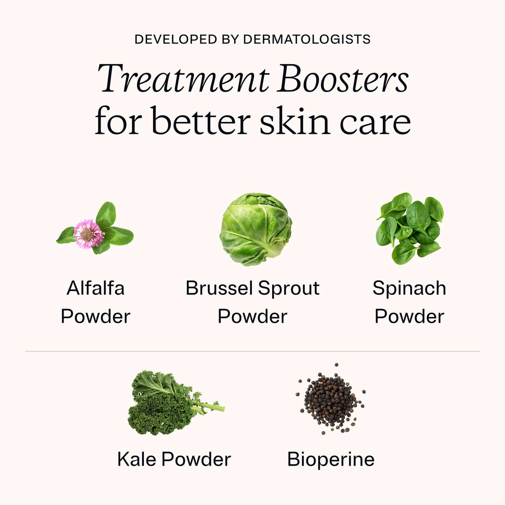 Spinach and kale powder imagery