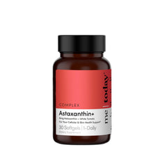 Me Today Astaxanthin+ 8mg softgels bottle close-up