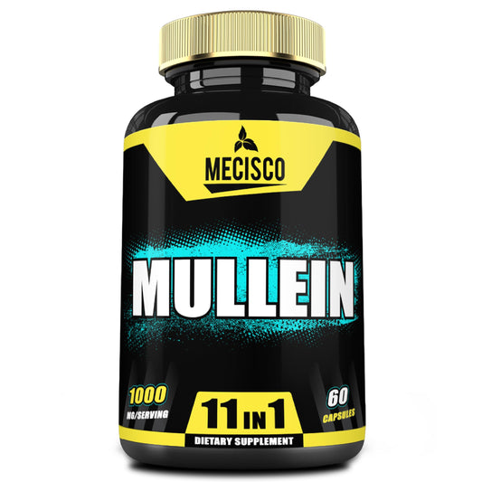 Mecisco 11in1 Mullein Leaf Capsules bottle - 60 count (hero image)