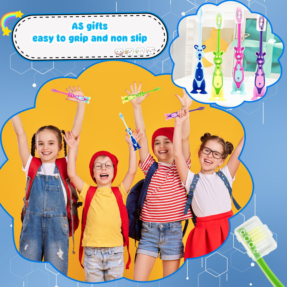Displayed size of 14.5 x 3 x 2.2 cm for kids toothbrush