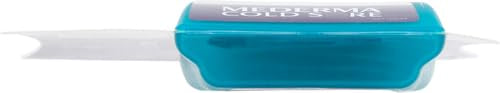 Mederma Fever Blister Patch on lip shows concealed sore and confident wear.