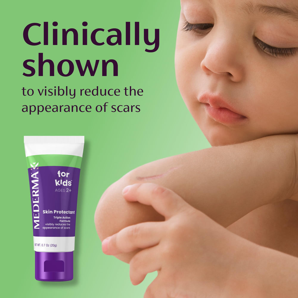 Mederma Scar Gel for Kids trusted by pediatricians and doctors.
