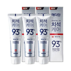Median Dental IQ 93% toothpaste 3-pack packaging front view