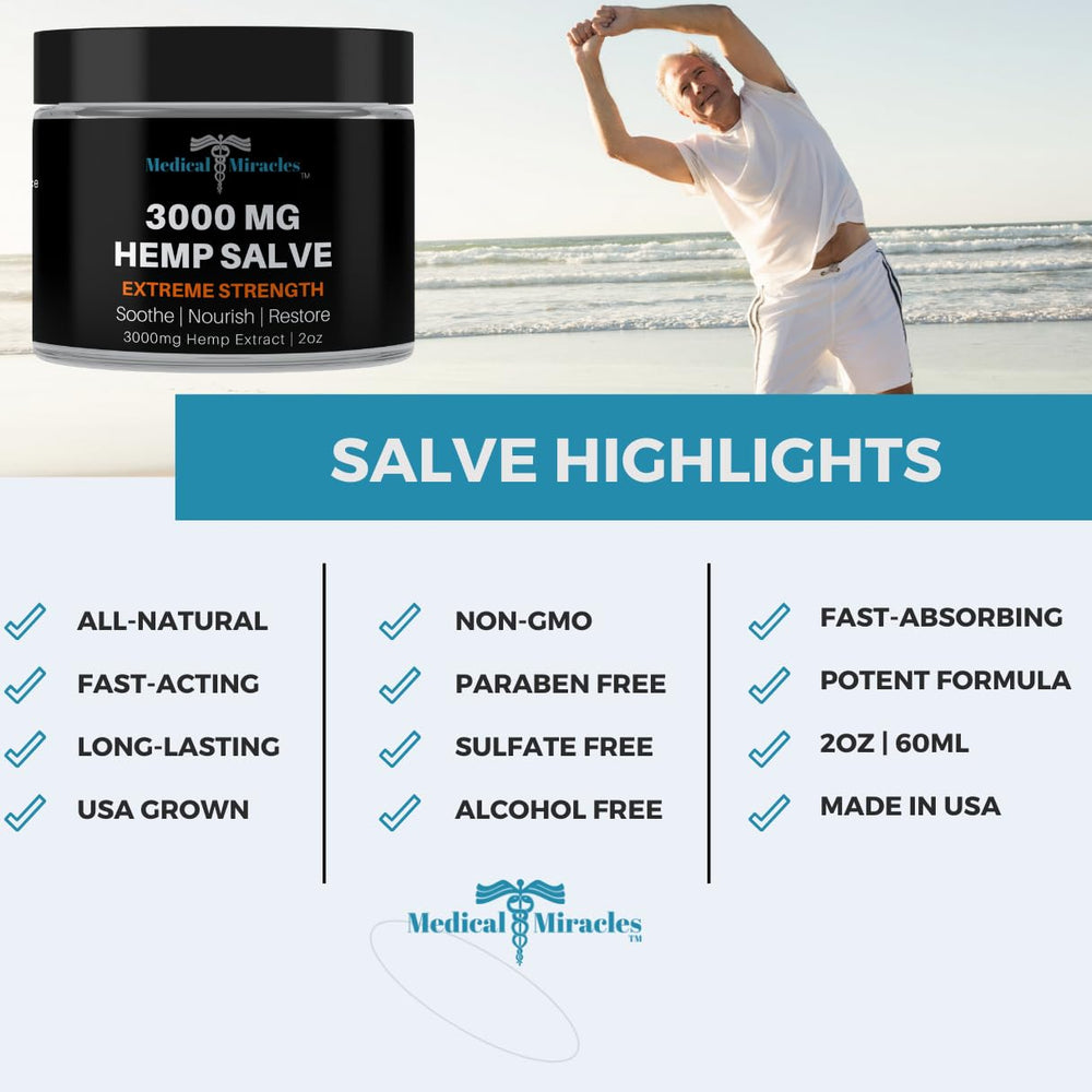 Colorado-made hemp salve bottle and packaging