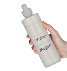 Medical Sales Supply perineal lavette bottle holding angle highlights ergonomic grip.
