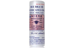Bee Brand Medicated Oil Cap Tawon 2oz bottle
