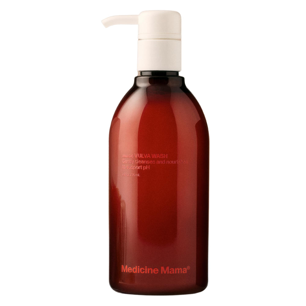 Medicine Mama's Apothecary Vmagic bottle featuring chamomile for soothing cleanse