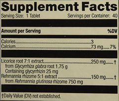 Mediherb Adrenal Complex 40 Tabs packaging on display