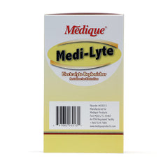 First aid kit dispenser box with Medi-Lyte tablets