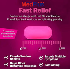 MedPlus tamper-evident bottle demonstrates safety packaging and reliable dosing.