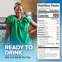 Back view showing supplement facts and ingredients