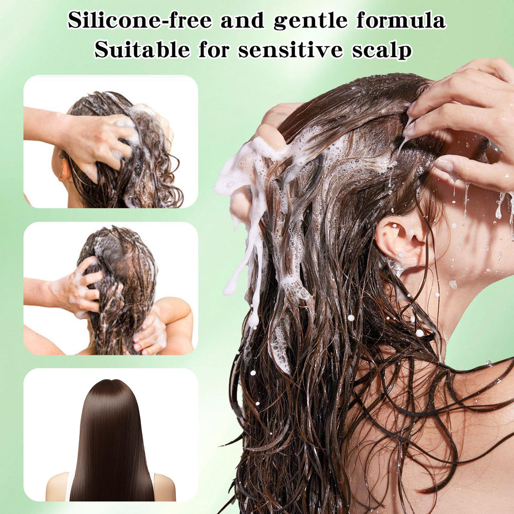Medyi Onion Rosemary Shampoo bottle emitting a light herbal scent for refreshed hair.
