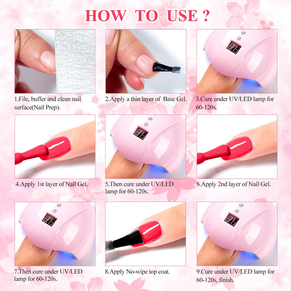 MEET ACROSS at-home nail art setup for DIY salon-style nails.