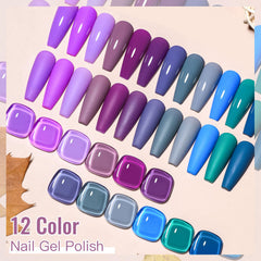 MEET ACROSS gel nail bottle collection provides smooth, even color at home