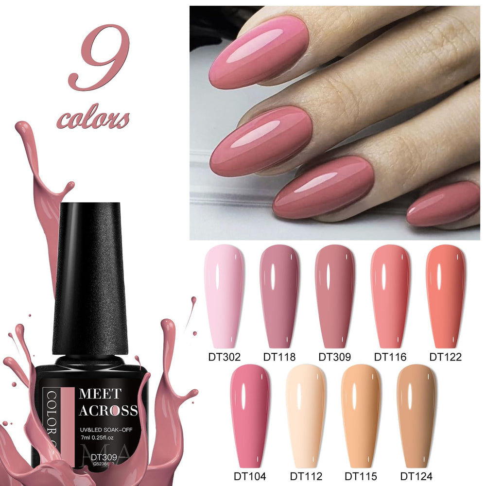 MEET ACROSS gift box presentation ready for a manicure gift