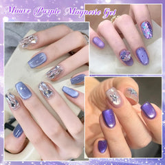 MEET ACROSS high gloss finish delivers a mirror-like shine on each nail.