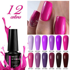 MEET ACROSS nail art design ideas to spark creative manicure inspirations.
