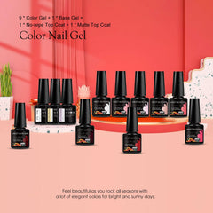 MEET ACROSS product labels and details on packaging.