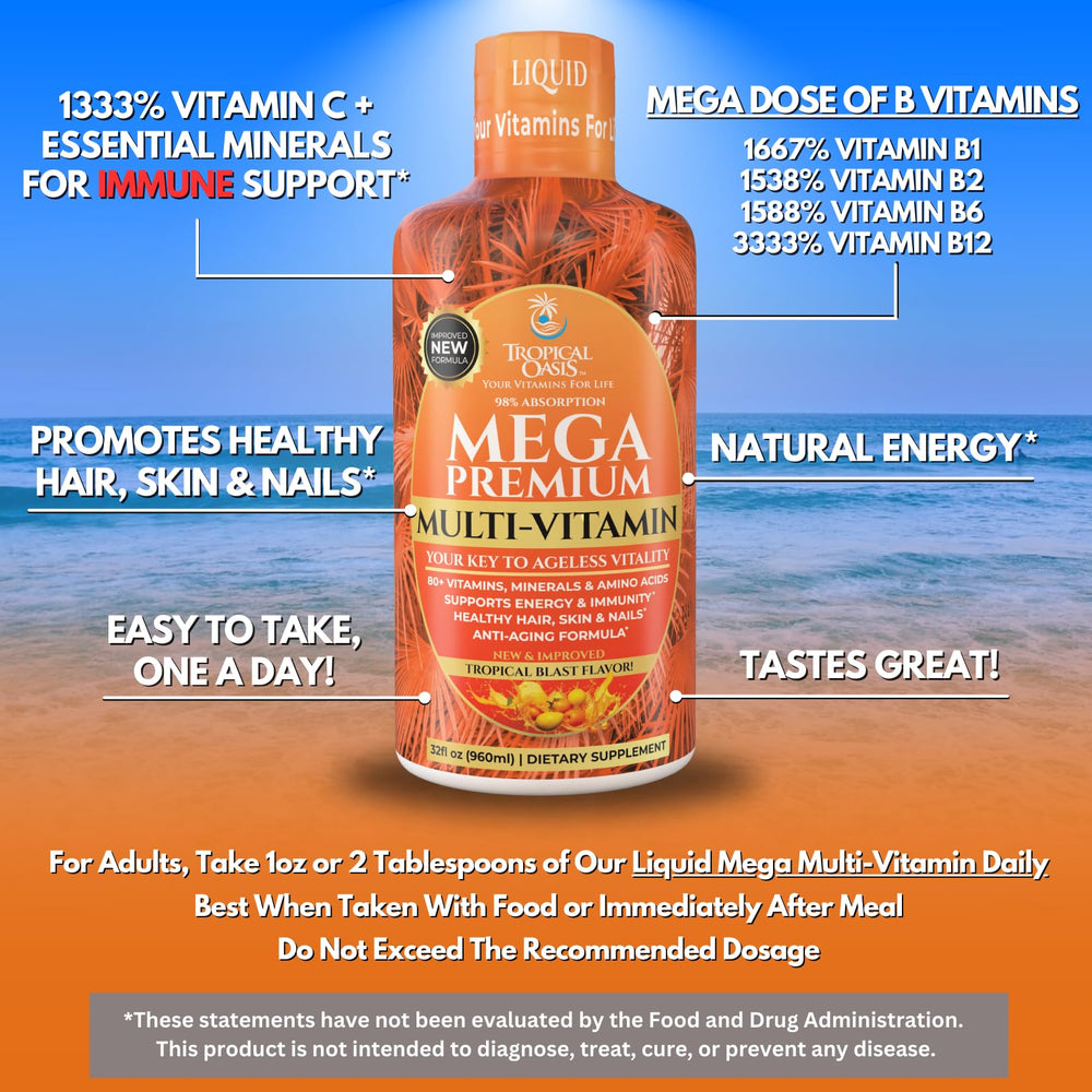 Sugar-free, gluten-free non-GMO multivitamin bottle
