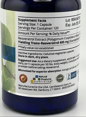 Purity certification seal for Mega Resveratrol