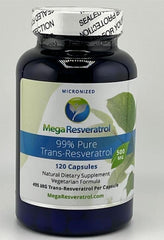 USA lab certification stamp for Mega Resveratrol
