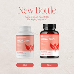 Third-party tested zinc supplement with satisfaction guarantee