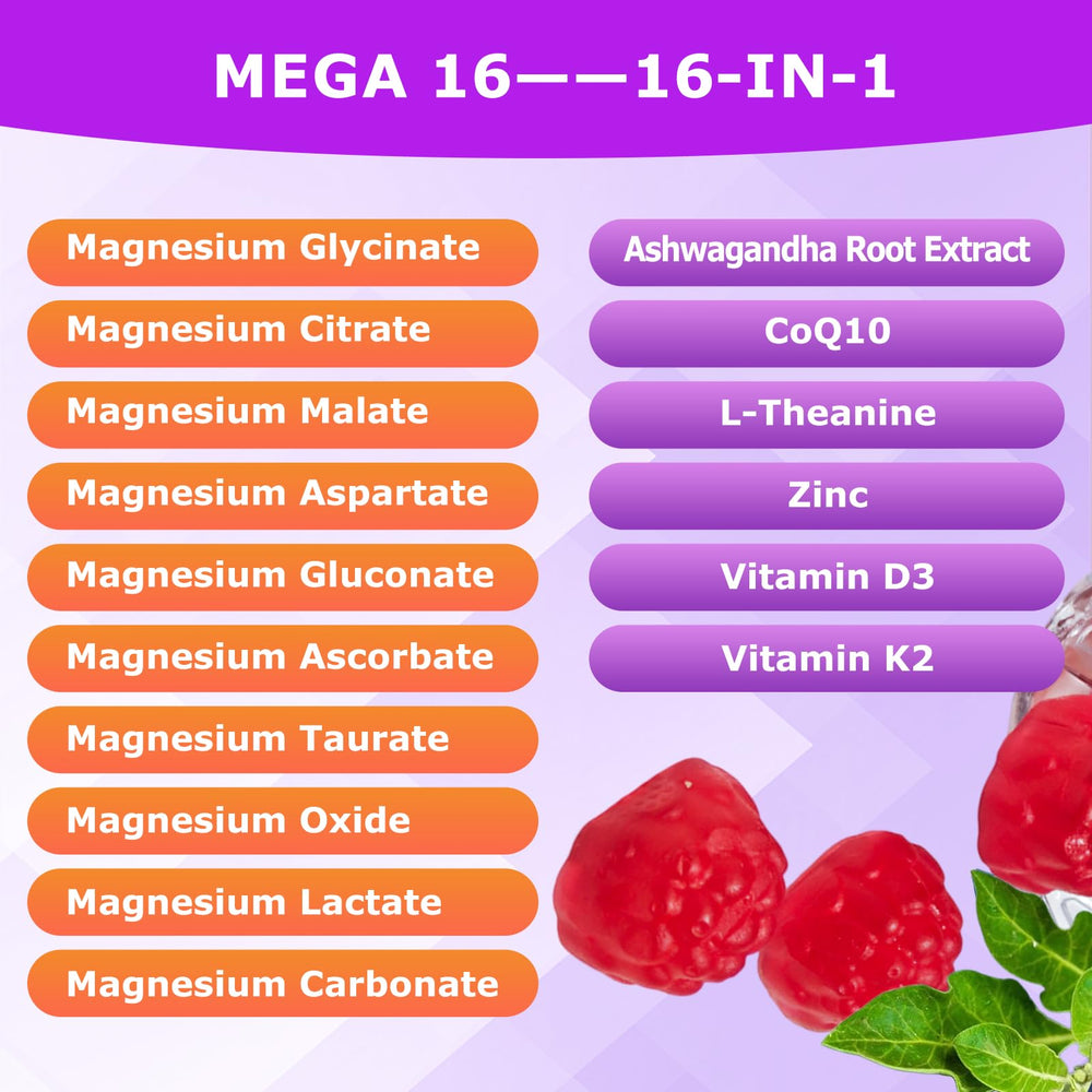 Packaging highlights CoQ10, L-Theanine, Zinc, and Vitamin D3