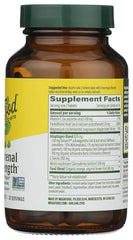 Vegetarian, Non-GMO Adrenal Strength packaging and claims