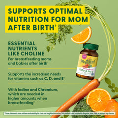 Ingredient highlights including methylfolate, choline, iodine